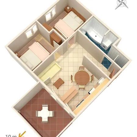 By The Sea Vinisce, Trogir - 4288 Apartamento